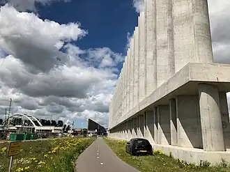 Der im Zuge der Theemsweg-Trasse errichtete vierte Teil