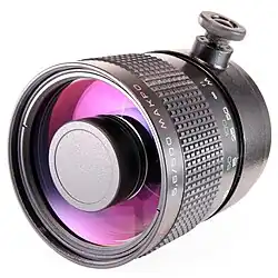 36&nbsp;mm Brennweite (Normalobjektiv). Abstand Objekt (vorderster Punkt) – Bildebene (Sensorfläche): 0,36&nbsp;m