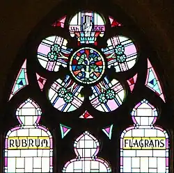 Brennender Dornbusch, drittes Fenster auf der Südseite