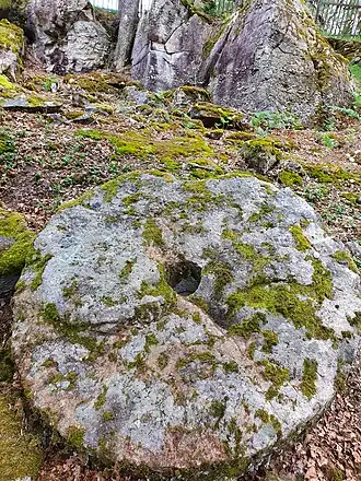 Mühlstein von Les Brageaux