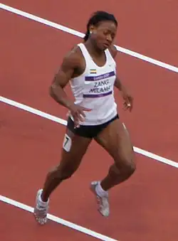 Ruddy Zang Milama Rang vier in 11,43&nbsp;s