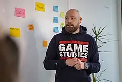 Rudolf Thomas Inderst im Unterricht