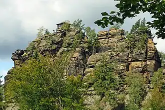 Blick auf den Rudolfstein