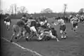 Rugbyspiel Stadtauswahl Ostberlin gegen Stadtauswahl Kiel 1957