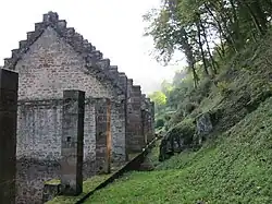 Ruine der Eisenschmelze im Jägerthal