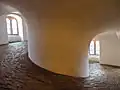 Stufenloser Aufgang im Runden Turm in Kopenhagen (1642)