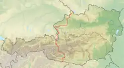 Karte des Wanderweges