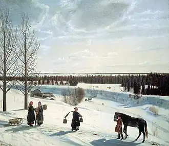 Russischer Winter 1827 (Nikifor Krylow)