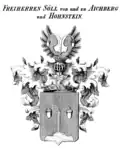 Wappen der Freiherren Söll von und zu Aichenberg und Hohnstein nach Tyroff