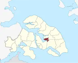 Lage des Augustenborg Sogn in der Sønderborg Kommune