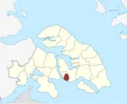 Lage des Christians Sogn in der Sønderborg Kommune