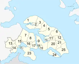 Kirchspiele der Kommune