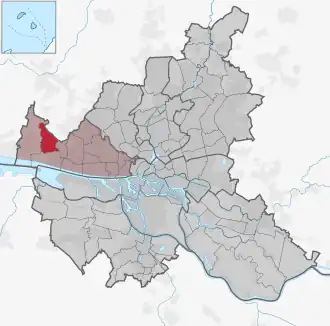 Lage in Hamburg