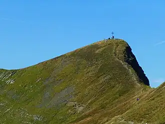 Gipfel der Sünser Spitze