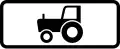 IN11.580: Zusatzzeichen – Landwirtschaftliche Fahrzeuge