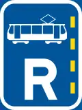 R339: Straßenbahnen­spur*