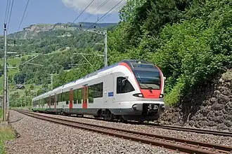 Stadler Flirt 1 der Stadtbahn Zug (SBB RABe 523)