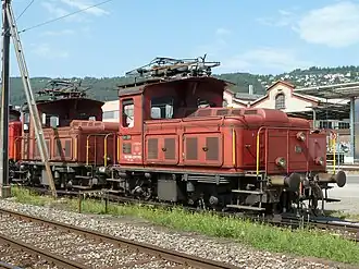 SBB Tem III 336, Biel/Bienne BE (Bahnhof Biel RB)