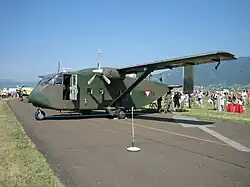 Ein Short Skyvan des Bundesheeres
