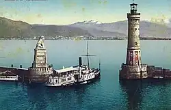 Die Kaiser Wilhelm im Jahr 1911 in Lindau
