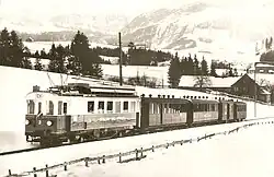 BCFe 4/4 3 im Anstieg von Appenzell nach Sammelplatz.
