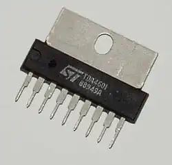 SIL9 TDA4601 mit Kühlblech