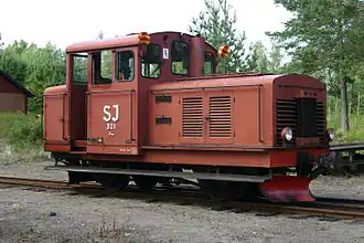 Z4p 321 der SJ in Jädraås
