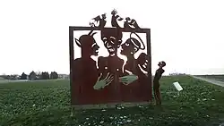 Wegmarke 11 – Galgenvögel von Fritz Risken