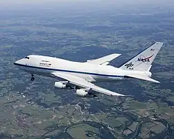 SOFIA-Erstflug am 26. April 2007