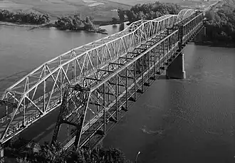 Nebraska City Bridge Nebraska City, 1888