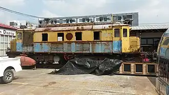 SRT 504 als Denkmal in Bangkok