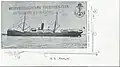Schiff ohne Takelage um 1907 (Ansichtskarte)[7][8]