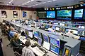 Mission Control Center der NASA für die ISS in Houston, Texas