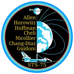 Logo von STS-75