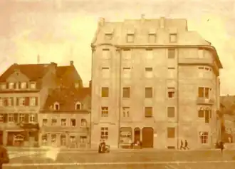 Bavariahaus mit Kino Bavaria (heute: Nachfolgebau H&M) 1922