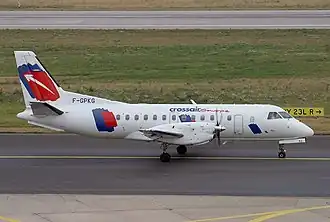 Saab 340 der Crossair Europe