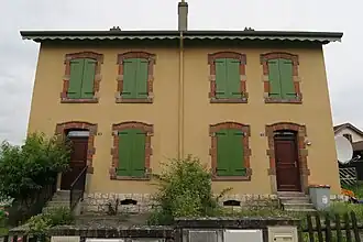 Haus in der Arbeitersiedlung