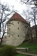 Hussitenbauwerk an der Stadtmauer