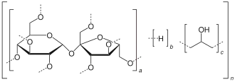 Monomereinheiten von Saccharose-Epichlorhydrin-Copolymer