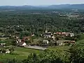 Die Bela Krajina mit Blick aus der Richtung von Semič