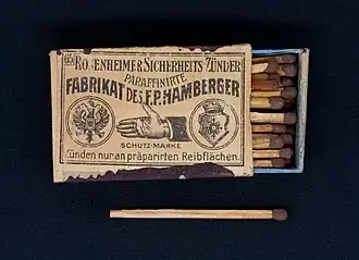 Fabrikat des F. P. Hamberger