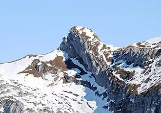 Der Sagzahn von Südwesten