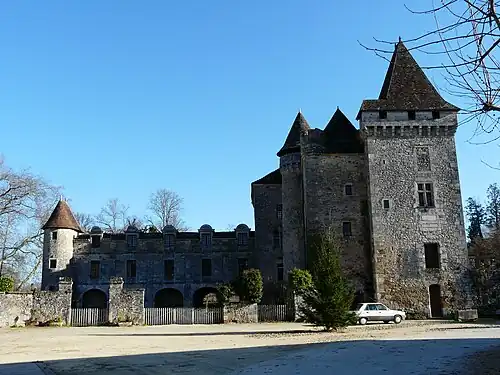 Das Schloss Château de la Marthonie