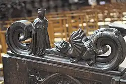 Heiliger Paulius Aurelianus mit dem Drachen