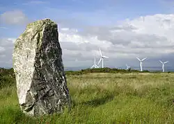 Menhir von St Breock Downs