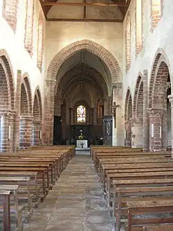 Blick ins Hauptschiff