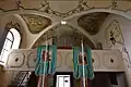 Blick auf die Orgel