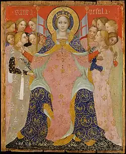 Die hl. Ursula mit ihren Gefährtinnen, um 1420 (?), Metropolitan Museum, New York