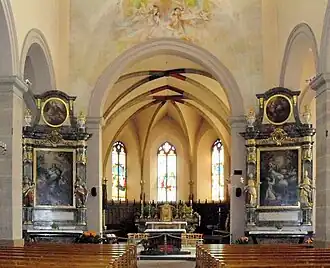 Innenansicht der Kirche
