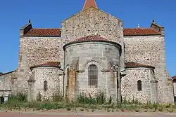 Pfarrkirche Sainte-Foy, Apsis und Apsidiolen